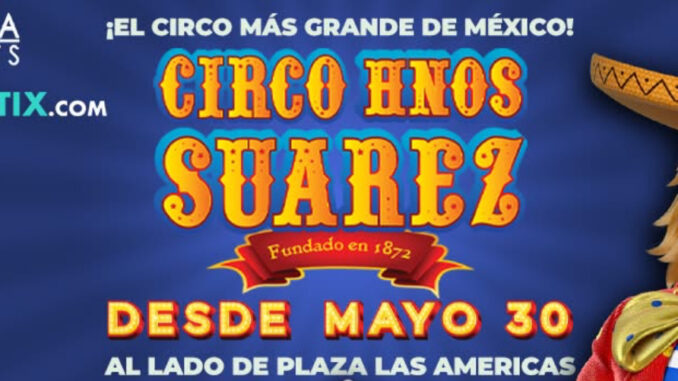 AFICHE CIRCO HERMANOS SUAREZ